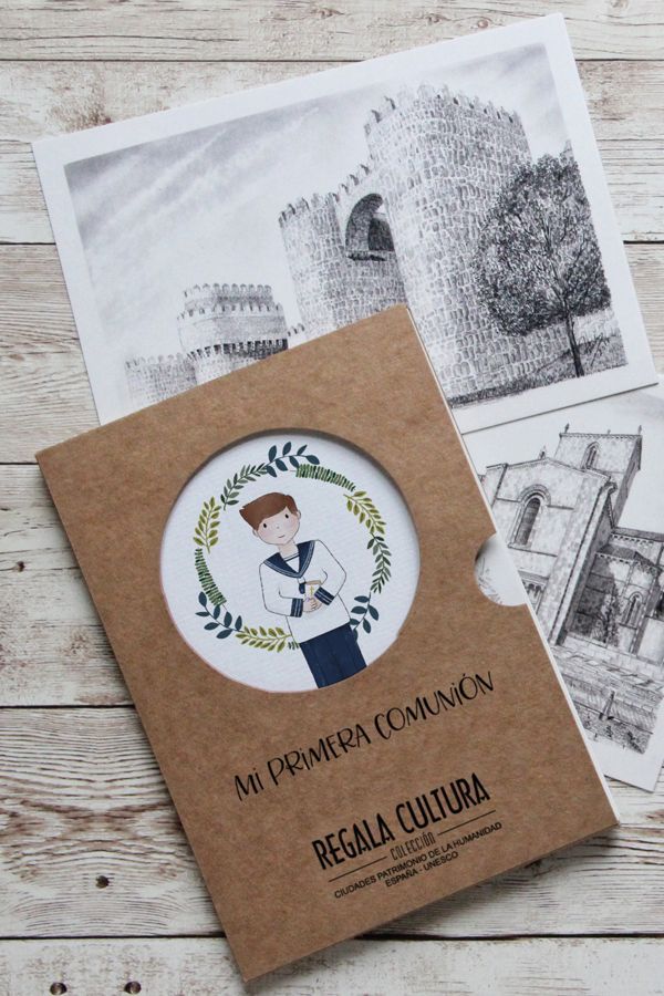 estuche laminas primera comunion regala cultura