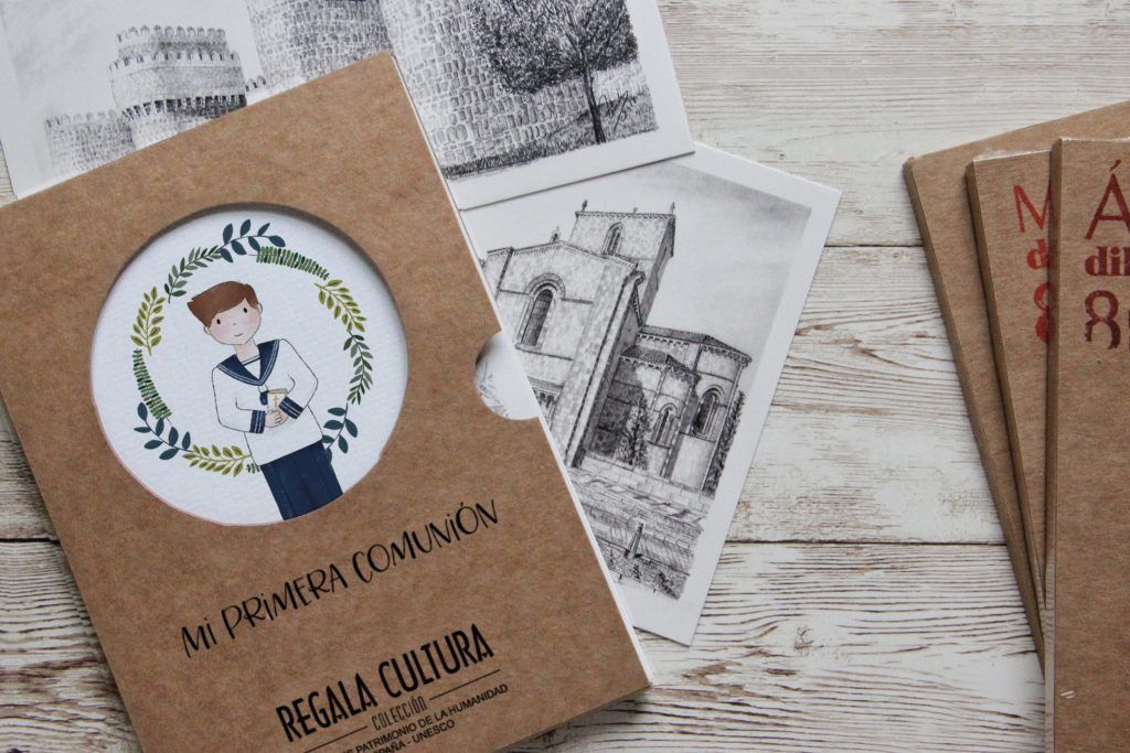 estuche laminas primera comunion regala cultura
