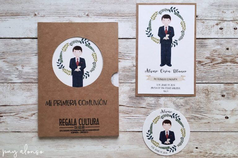 estuche laminas primera comunion regala cultura